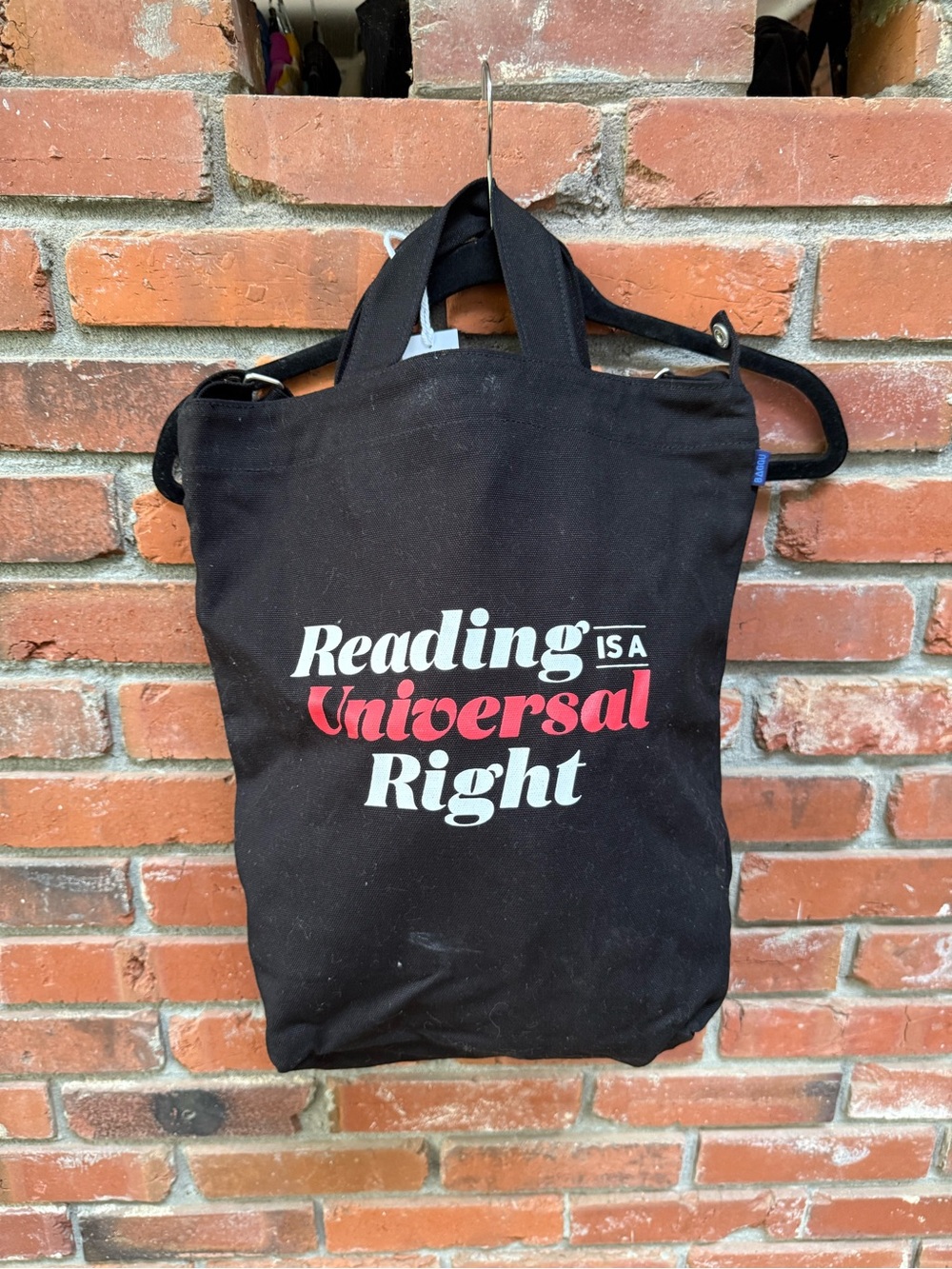 BAGGU Black Tote Duck Bag